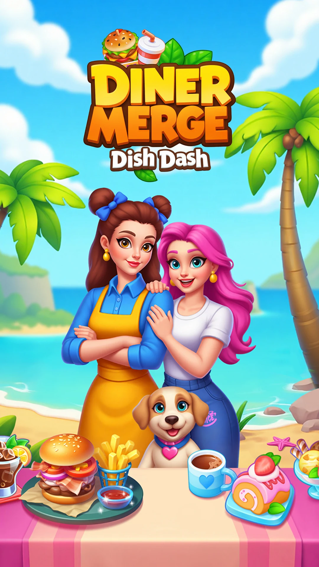 Diner Merge: Dish Dash screenshot